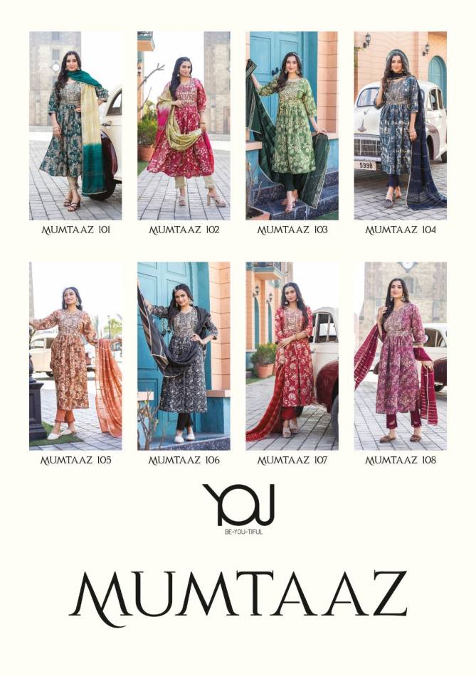 Mumtaaz By Wanna 101-108 Salwar Kameez Readymade Catalog